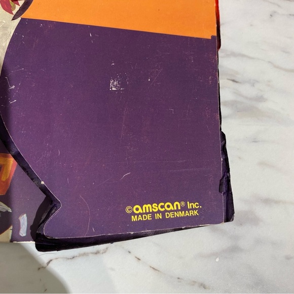 Vintage Amscan Witch Cauldron honey comb crepe Centerpiece vintage Halloween - Picture 8 of 8